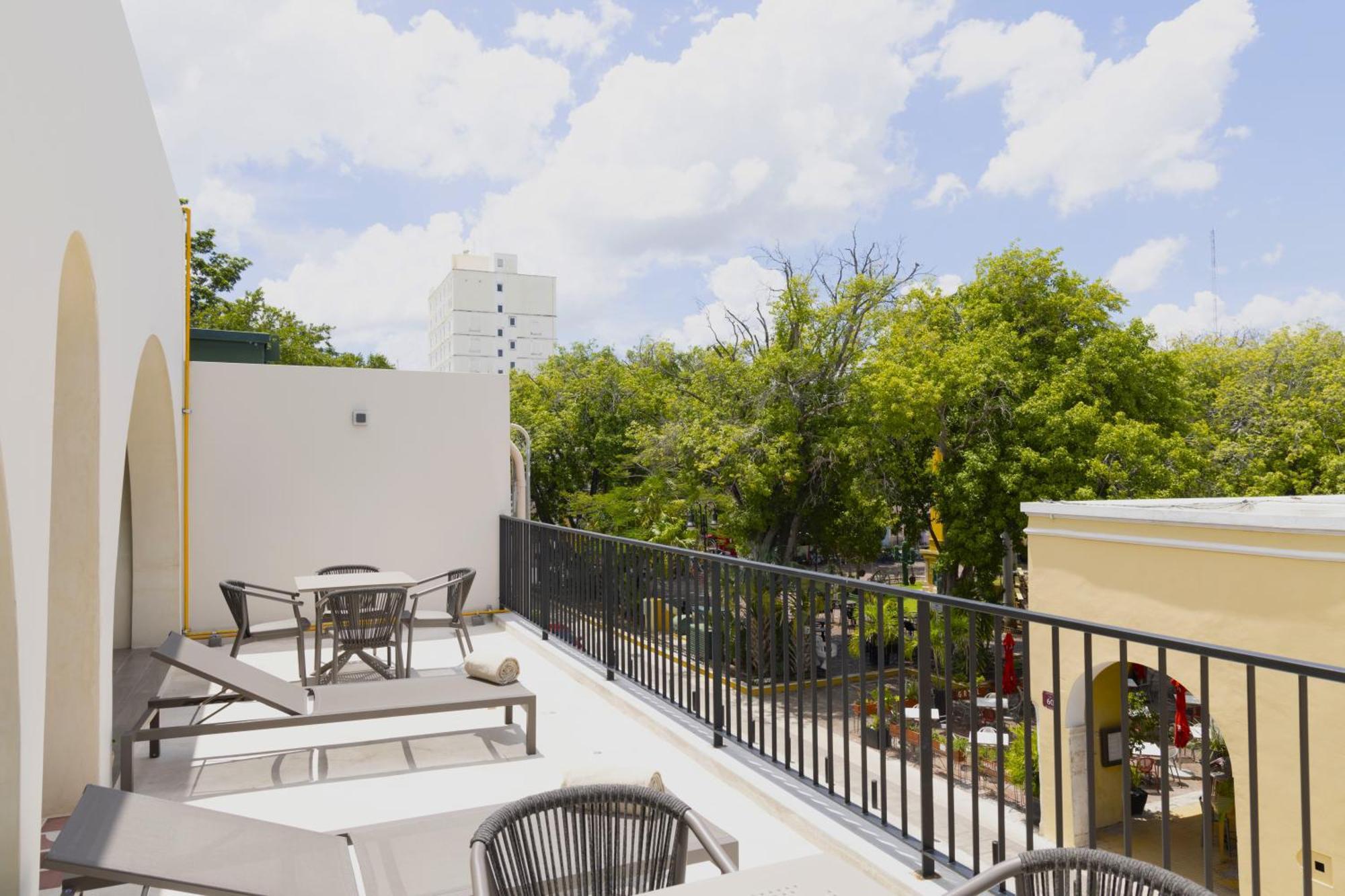Meson Santa Lucia Hotell Mérida Exteriör bild