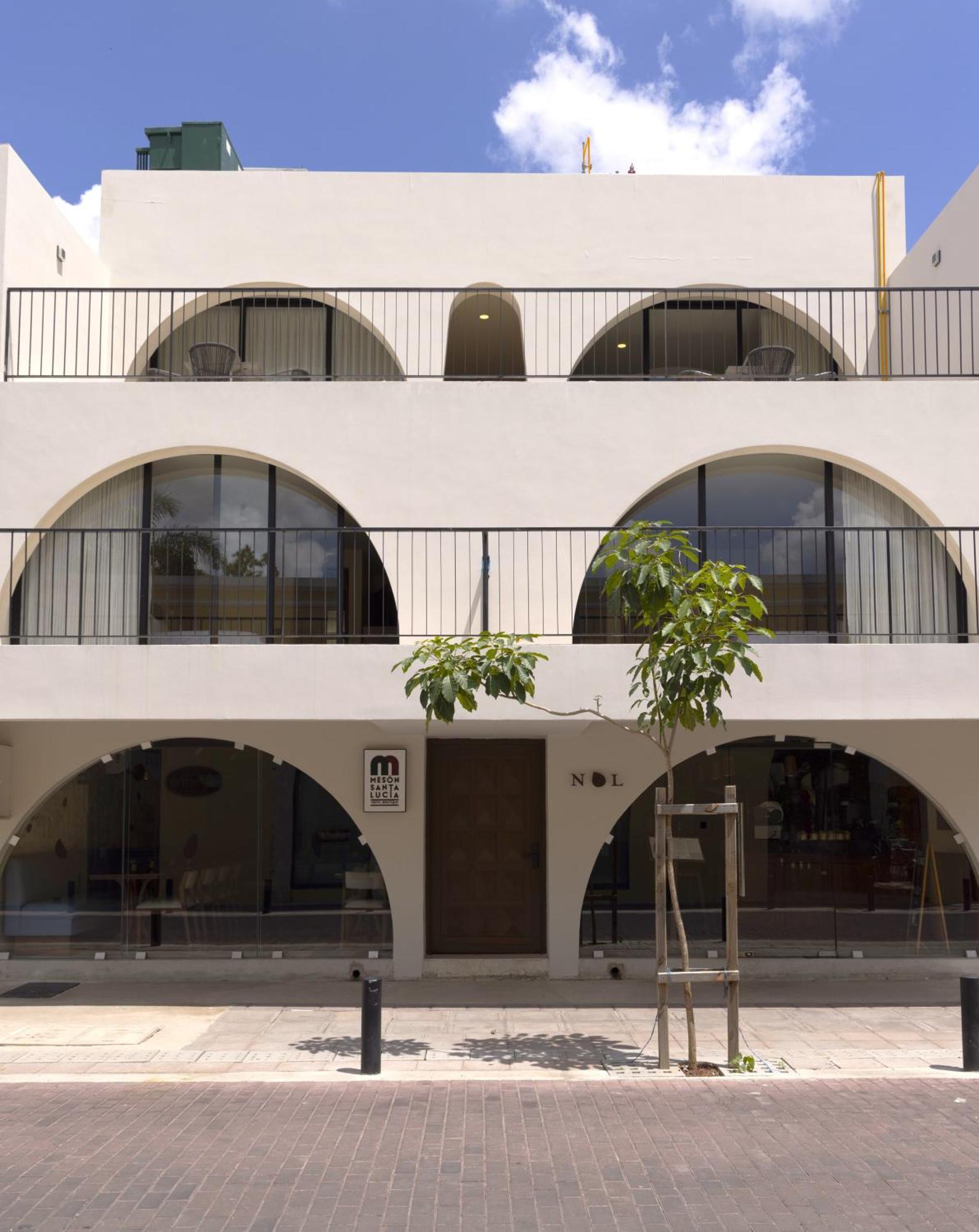 Meson Santa Lucia Hotell Mérida Exteriör bild